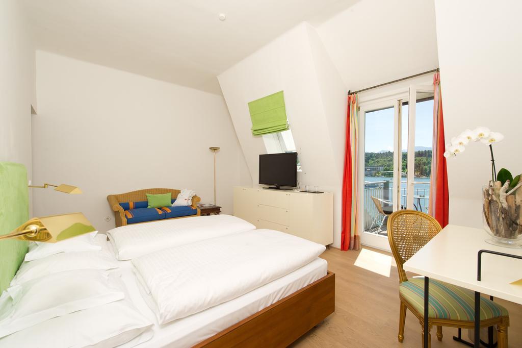 Seehotel Hubertushof Velden am Worthersee Bagian luar foto