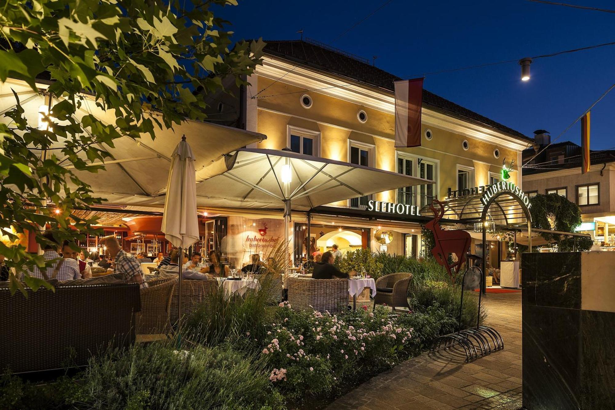 Seehotel Hubertushof Velden am Worthersee Bagian luar foto