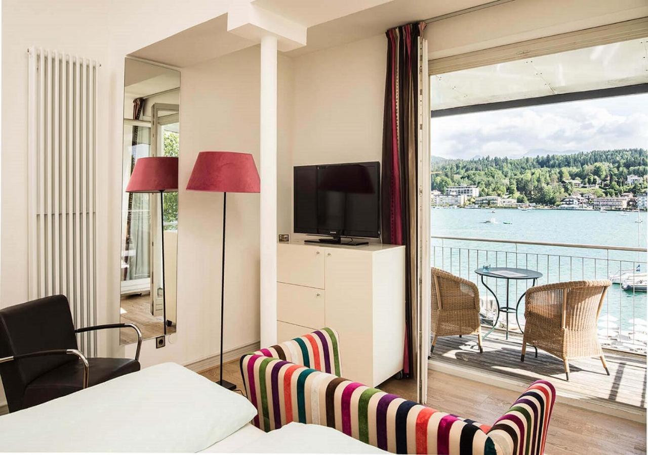 Seehotel Hubertushof Velden am Worthersee Bagian luar foto