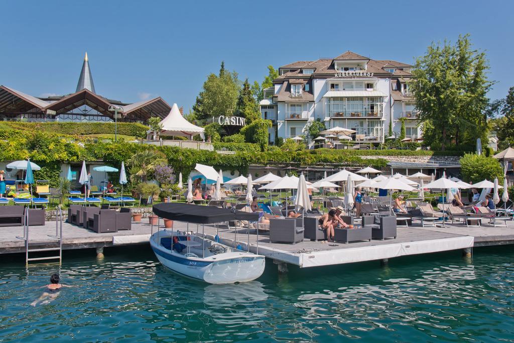 Seehotel Hubertushof Velden am Worthersee Bagian luar foto