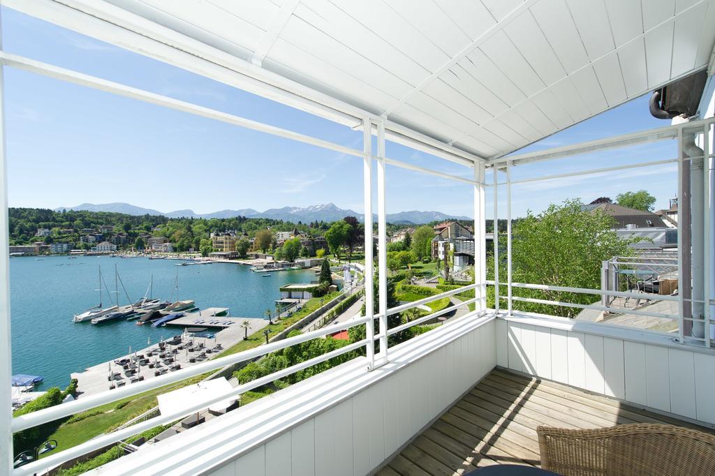 Seehotel Hubertushof Velden am Worthersee Bagian luar foto