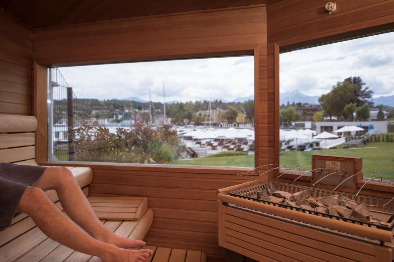 Seehotel Hubertushof Velden am Worthersee Bagian luar foto